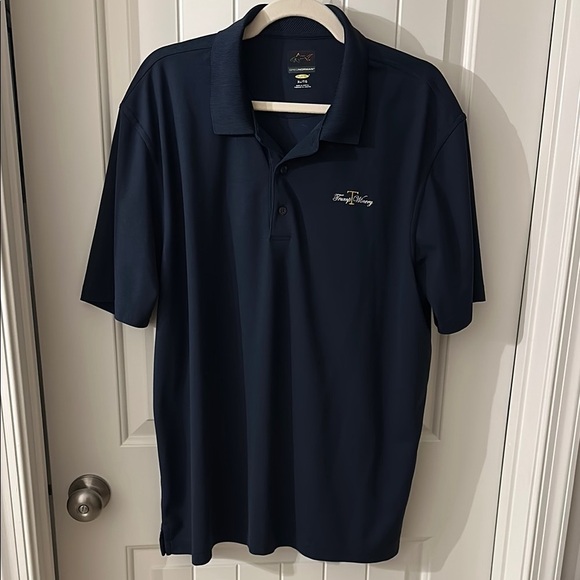 Trump Winery - Greg Norman Navy Blue Polo Golf Shirt Classic - XL - Picture 1 of 6